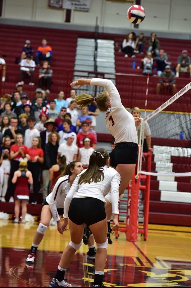 Caroline Bullock Hitting